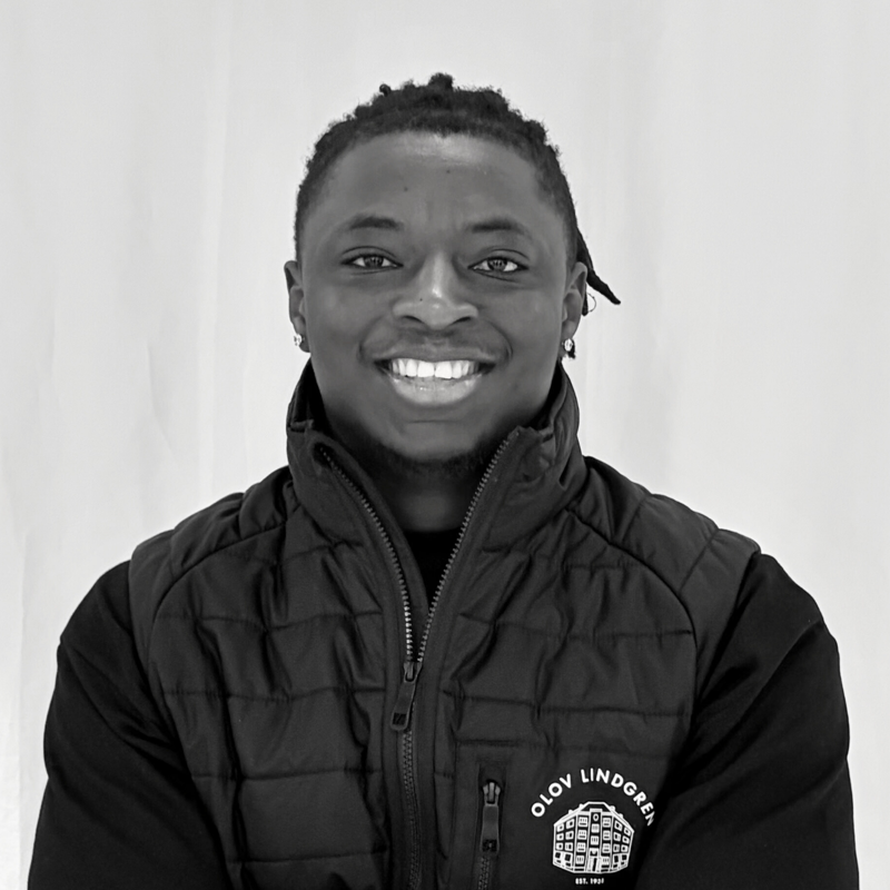 Porträtt på Osei&nbsp;Worae (50% föräldraledig)